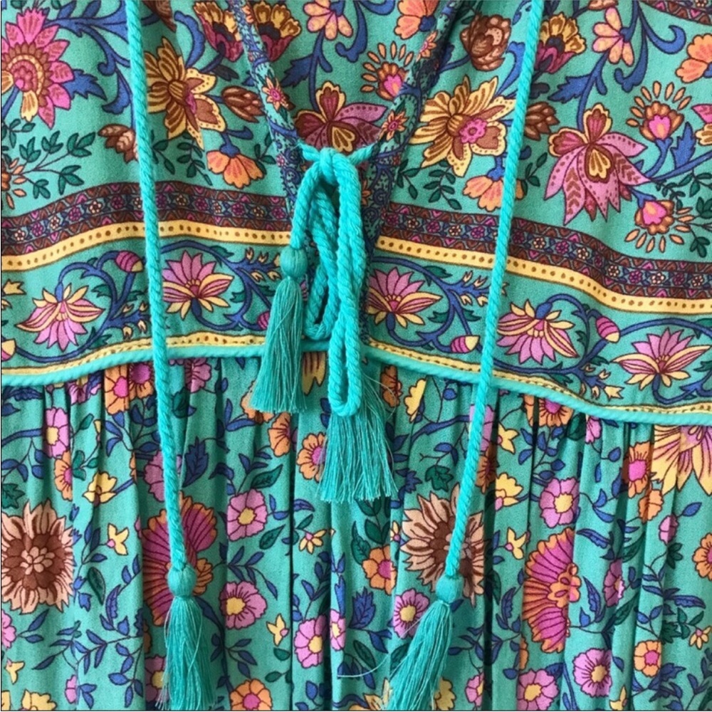 OG Folktown Boho Midi Dress - Picture 4 of 12
